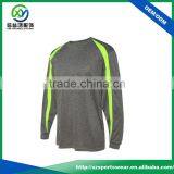 New Arrival Contrast Color Quick Dry Stretchy O-Neck Long Sleeve Men's Sport T-Shirt thumbnail-5