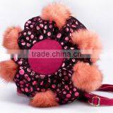 Pocket Shape Fox Fur Shoulder Bag/Wholesale And Retail thumbnail-2