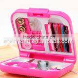 New Arrival Portable Mini Travel PP Sewing Box With Color Needle Threads Sewing Kits Sewing Set DIY Home Tools thumbnail-2