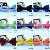 9 Colors 12x6 CM Flower Embroideried Jacquard Party Bow Tie Silk Bowtie for Men thumbnail-3