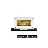 U. A. E Gold Banknote Wooden Base thumbnail-1