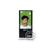 52 Inch Free Standing Kiosk , All Perspective LCD Advertising Display