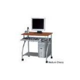15mm PB Board Modern Office Computer Desks With PVC Cherry Silver Tube DX-8127