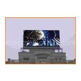 High Contrast Outdoor PH20mm 1R1G1B Super Thin Led Screen With Static Drive