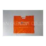 Orange Die Cut Plastic Bags , Gravure Printing and Heavy Duty Shopping Bag thumbnail-1