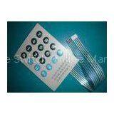 Eco Friendly Metal Dome Membrane Switch With 16 Buttons , 250V DC