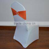 Spandex chair cover and orange spandex chair sash for sale