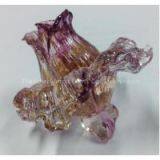 Liu li Rose Pendent (Pate de Verre)