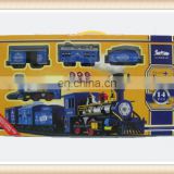 Hot sale smoke train toys sets, toy train with smoke