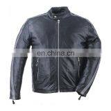 HMB-0405A LEATHER MOTORBIKE JACKETS MOTORCYCLE BIKER COATS