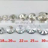 SOFA 30MM METAL Stone Crystal Button thumbnail-3