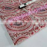 10 Yards Cotton Voile Hand Block Print Fabric Natural Dyes Sanganeri Print Free thumbnail-3