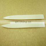 5.5 Inch White Bleached Bookbinding Tool Pointed Bone Folder
