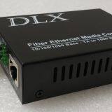 HD IP Camera to Fiber Converter Gigabit Ethernet Fiber Optic Transmitter and Receiver Single Port Fiber Media Converter thumbnail-4