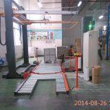 Automatic Pallet Stretch Wrapper With Top Foil Applicator Top Sheet Dispenser For The Top Film Cover thumbnail-5