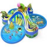 Inflatable Mobile Water Park Amusement Aqua Park With Pool For Sale thumbnail-1