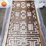 Customized Home Decor Laser Cut Restaurant Decorative Metal Folding Screen Room Divider thumbnail-2
