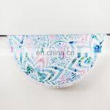 70*140CM Gigantic Printed Quick Dry Mandala Sand Free Round Microfiber Beach Towel thumbnail-5