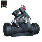 251BM 2.5" 2-1/2 Inch Plastic Irrigation Solenoid Valve Flow Control Pilot Structure AC DC Latching DN65 Hydraulically