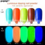 Best Price Color Supplier Decorate Noctilucent Dipping Nails System Glow in Dark Powder Acrylic Powder thumbnail-6