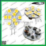 Hot Selling 120degree Warm White 12V SMD 5050 Led Lamp g4