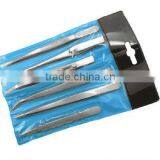 Jewelry tweezers set of 6 pcs