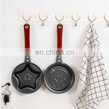 Heart Shape Omelette Making Germany Stainless Steel Induction Handle Non Stick Frying Pan Cookware thumbnail-4