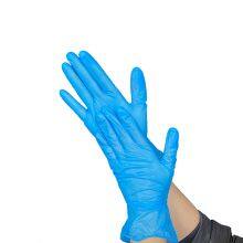 Nitrile Blend Gloves Dental Gloves Powder Free Textured Synthetic Nitrile Gloves thumbnail-2