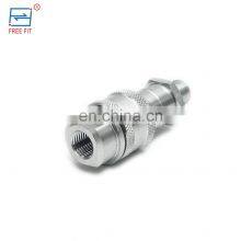 Hot Sale 3/8 Inch 10000 PSI High Pressure Screw Type Hydraulic Quick Coupler for Agricultural Machinery thumbnail-5