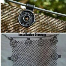 Shade Cloth Plastic Clips Black Shading Net Fixed Round Clip for Sun Shade Net, Anti Bird Netting, Landscape Cloth, Shading Fabric Accessories thumbnail-5