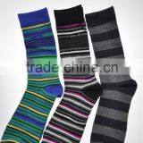 Men's Stripes Cotton Tube Socks thumbnail-1