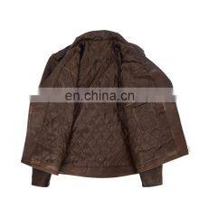 Hot Selling Breathable Windproof 100% Leather Motorbike Racing Jacket For Men thumbnail-4