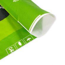 Food Grade Bopp Laminated PP Woven Bags 20kg Load Recyclable For Grain / Corn