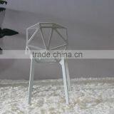 Replica Italian Design Red Color Aluminum Stacking Konstantin Grcic Chair One for Restaruantcafe and Cafe or Garden thumbnail-3