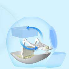 Deluxe Pet Smart Self-Cleaning Cat Litter Box Jumbo Size Enclosed Smart Litter Tray With Automatic Cleaning System thumbnail-4