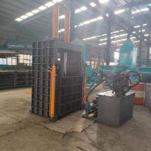 Hydraulic Small Sawdust Plastic Cardboard Baler Compactor Prices Pet Bottle Press Baler Machine thumbnail-2