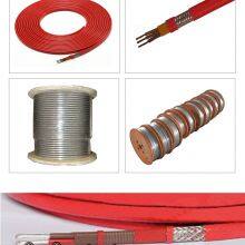 Zweikernige rote Kunststofftrommel-Erdwärmekabel für unterirdische Elektroheizung, Konstantleistungs-Heizkabel für Unterflurböden und Rohre thumbnail-6