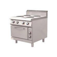 XKE/HKE-DBJ-900-4F Electric 4 Square Hot Plates With Oven thumbnail-2