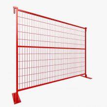 Canada Temporary Security Fence Style Portable Powder Coated Construction Site Fencing thumbnail-4