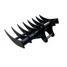 5 Ton Excavator Root Rake Heavy Duty Rake Attachment thumbnail-4