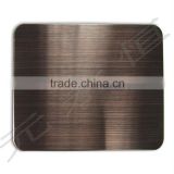 304/316 stainless steel sheets bronze colour (ancient pattern)