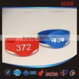 MDW71 Discount Silicone Anti-high Tempreture Passive Rfid Wristband 13.56mhz