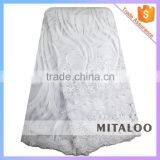 Mitaloo MFL0133 New Arrival Thick African French Chemical Lace With Good Quality