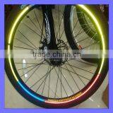 Fluorescent MTB Bike Stickers Bicycle Wheel Reflector Rim Light Tape thumbnail-1