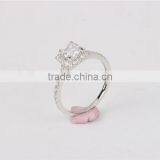 High Quality Fashion Lady's 14k Ring Set Wedding Jewelry AAAAA CZ thumbnail-6