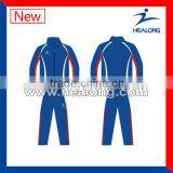 Fashion Sublimated Plain Soccer Custom Mens Tracksuit