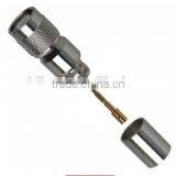 rf Coaxial Connector, Tnc Straight Crimp Plug for LMR400 Cable, 50 Ohm