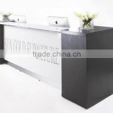 Modern office front desk wood reception counter table design (SZ-RT012)