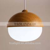 Glass Chandelier Pendant Lights With Iron Wooden Finish China Supplier thumbnail-1