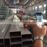 BS1387 Hollow section structural rectangular galvanized square steel pipe/tube